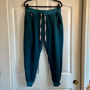 Figs - Zamora Jogger Scrub Pants - Caribbean Blue